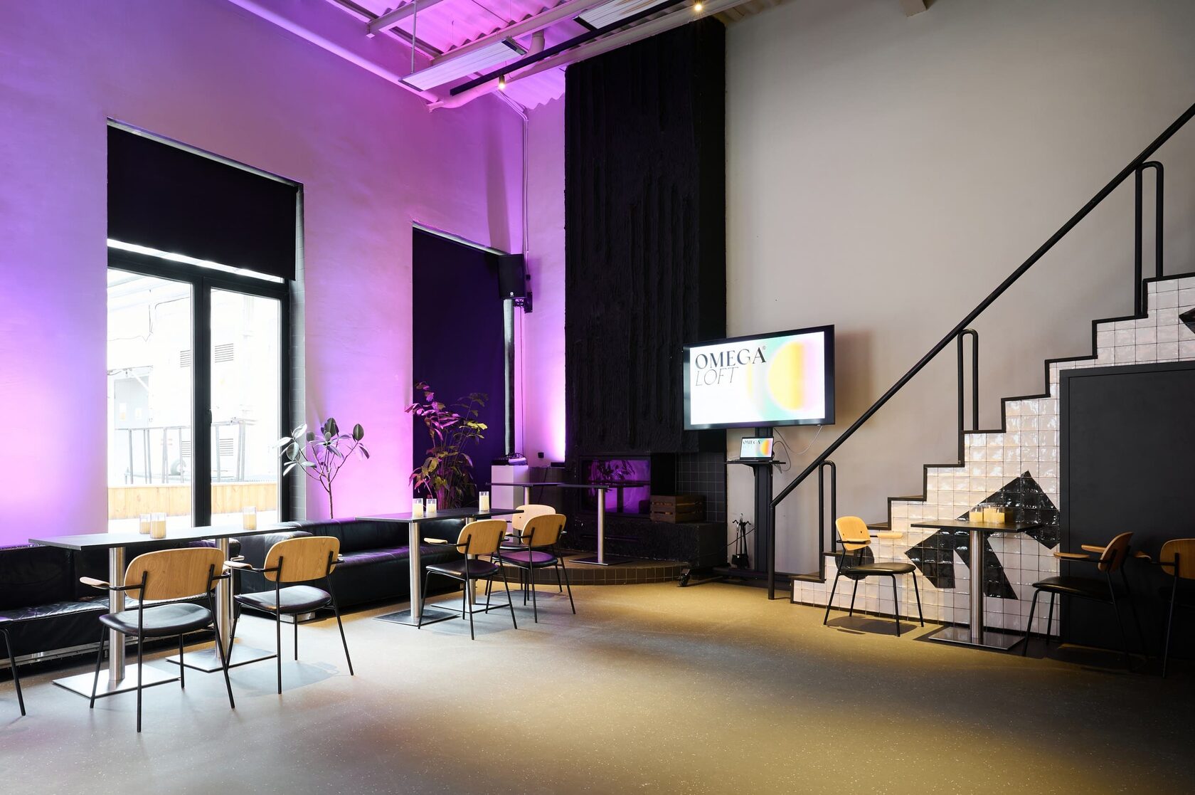 Фотография 7 площадки Атмосферный лофт с террасой и камином у Белорусской