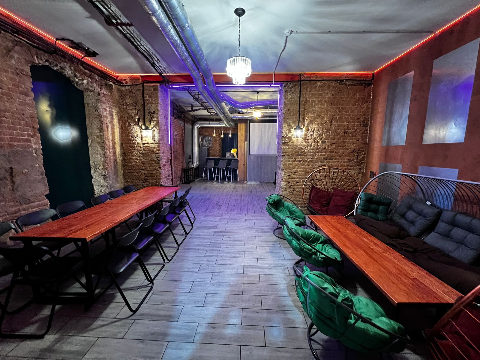 Фотография 4 площадки Темный лофт с необычной атмосферой на Бауманской