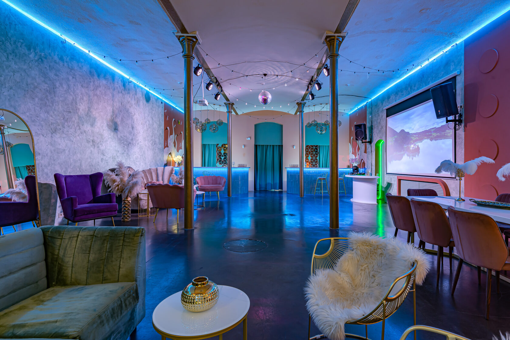 Фотография 6 площадки МАЙ Мемфис на Бауманской: элегантный зал 135 м²