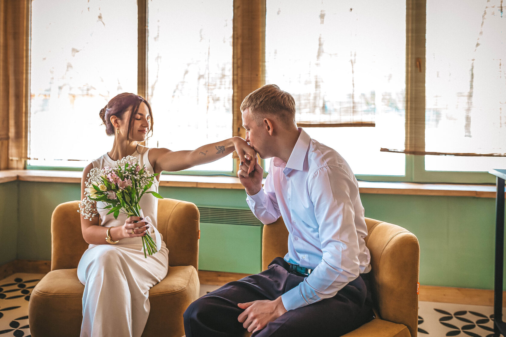 Фотография 4 площадки Viola Left в Сокольниках: панорамные окна, 80 м²