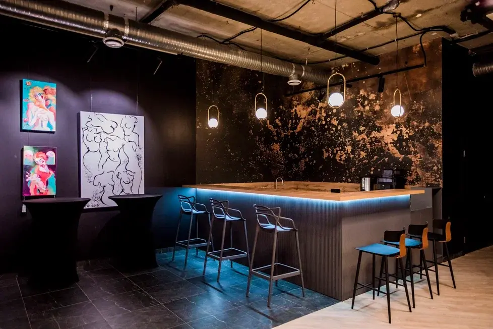 Фотография 4 площадки ALLE HALL на Арме: просторный зал со сценой, 170 м²